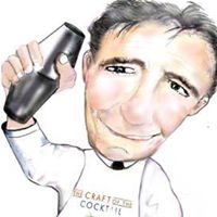 Dale DeGroff cariacature by his talented wife, the artist, Jill DeGroff