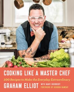 It's Graham's first cookbook