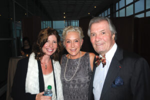 Melanie with Claudine and Jacques Pépin at Les Dames d'Escoffier NY Dinner honoring Jacques (October 2011)
