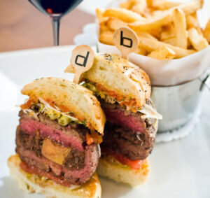 The Original DB Bistro Burger- Our first date