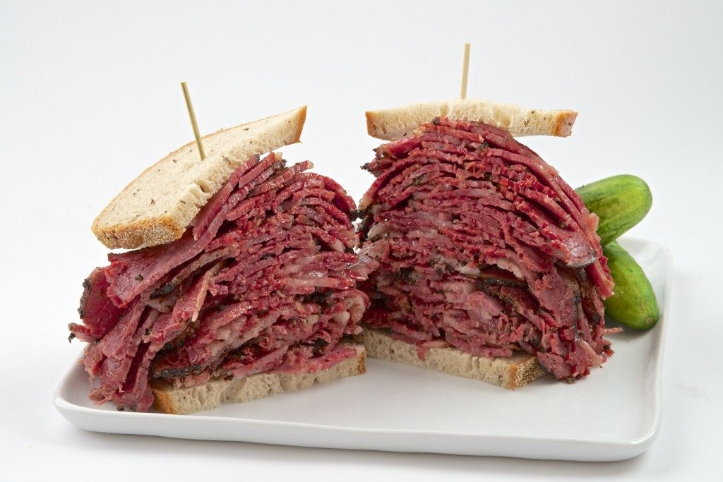 Carnegie Deli Pastrami on Rye (www.carenegiedeli.com)