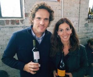Spanish superstars René Barbier (Clos Mogador) and Sara Pérez Ovejero (Mas Martinet) at RAW WINE NY