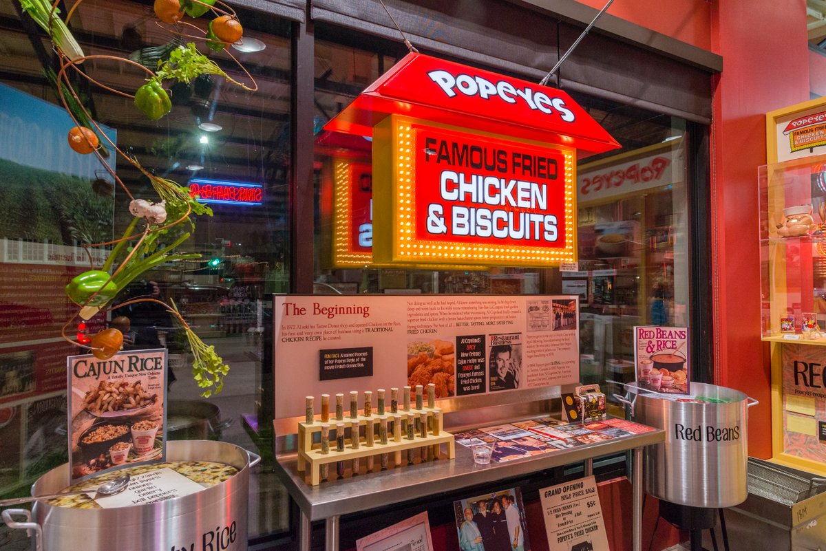 Learn the history of New Orleans' famous Popeye's fried chicken and its dynamic founder, Al Copeland.