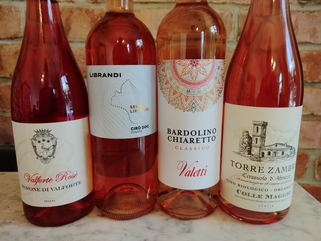 Selection of Italian roses