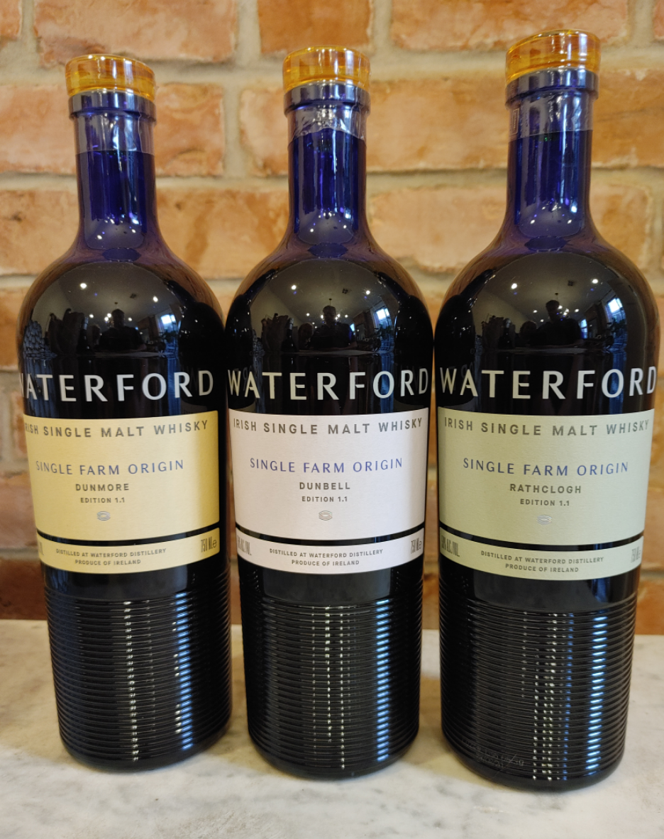waterford whisky bottles